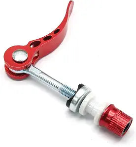 Bike Seat Post Quick Release Pin, Red, M6x65mm