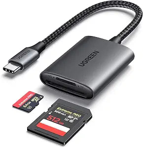 UGREEN USB C SD 4.0 Card Reader UHS-II Micro SD Card Reader
