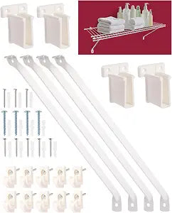 12inch Wire Shelf Brackets for Standard Shelves