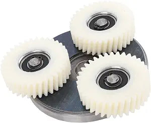 36T Gear Clutch Kit Nylon, Planetary Electric Motor Gear Clutch Kit, 3pcs Gears with Bearings and 88mm Clutch Kit, Compatible with 500-750W Motor, for Motor Metal Solid Gear