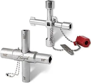 2 Pcs Multi-functional Water Key