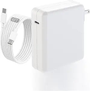 Macbook Pro Charge,140w Fast Mac book Air/Pro Charger With 6FT Fast Charger USB C to C Cable Cord For Apple MacBook Pro/MacBook Air 16 15 14 13 Inch,M1 M2 M3,iPad Pro,Samsung Galaxy & All USB C Device