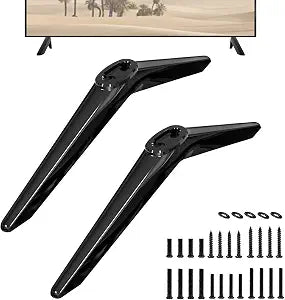 TV Legs Replacement for Toshiba TV Stand Base for Toshiba 32L310U18 32L310U19 32L310U20 32L220U 43LF421U19 50L420U TV Stand Legs for Toshiba with Screws (Upgraded Version)