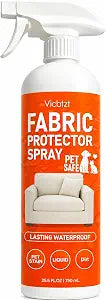 Upholstery Fabric Protector Spray 25.5 oz Pet-Safe Water & Stain Repellent