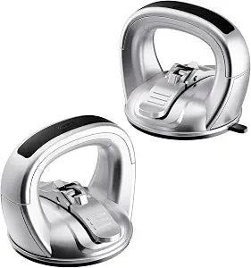 TAILI Shower Grab Bars,Suction Handles,Upgraded,Travel,RV,2 Pack,Black
