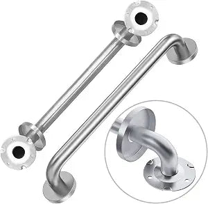16 Inch Brushed Nickel Grab Bar for Shower, 2 Pack