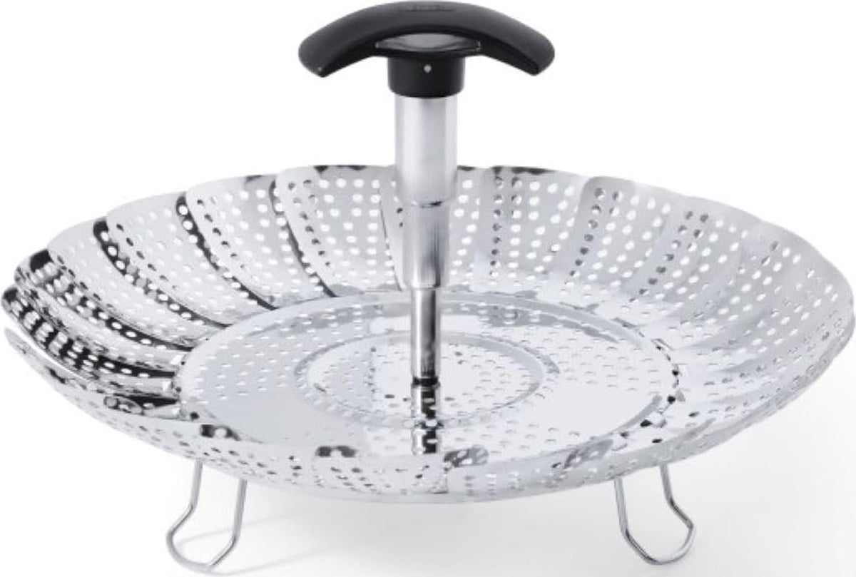 OXO Good Grips Steamer Basket - Stainless Steel, 8 Inch Diameter