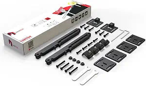 DIY Barn Door Soft Close Mechanism Spring Buffer Damper Hole-Free Sliding Barn Door Hardware Adjustable Door Stoppers (Torpedo80)