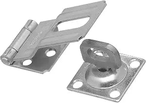 National Hardware Swivel Staple Safety Hasp 3-1/4 in Steel Zinc Plated