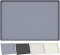 Extra Thick Under Sink Mat 34" x 22", Waterproof with Raised Edge