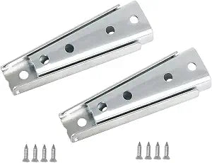 2 Pairs Sectional Sofa Connector,Sofa Latch Fixing Bolt,Tapered Diagonal Bolt,Heavy Duty Metal Sectional Sofa Interlocking Connector Bracket,Furniture Hardware Accessorie (2, Tapered)