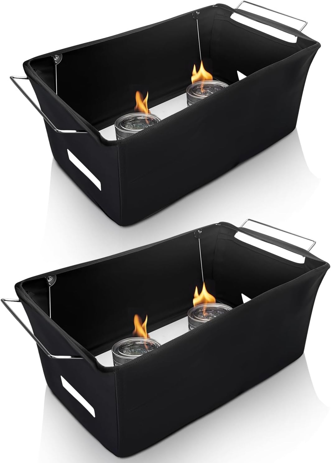 2-Pack Chafer Wind Guard by Peurif,Chafer Stand Cover,Chaffing Buffet Decorative Food Warmer,Flame Retardant Fabric for Parties Buffet,Cover for Indoor & Outdoor Events,Party,Buffet,Catering,Camping