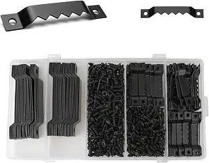 80Pcs 2 Size Sawtooth Picture Hangers, Frame Hangers & Canvas Hooks