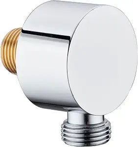 Brass Wall Mount Shower Drop Ell, 1/2" NPT Handheld Shower Hose Connector