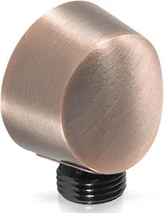 A725ORB Round Drop Ell Handheld Shower Wall Connector, Oil-Rubbed Bronze