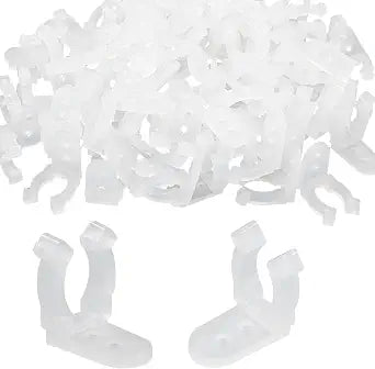 BokWin LED Rope Light Clips, 3/8", 100 pcs