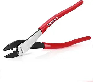 ARROW 9.5" Wire Crimper/Cutter, Wire Crimping Tool, Crimper Tool Electrical