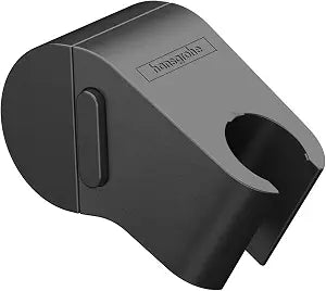 hansgrohe WallStoris Modern Handheld Shower Head Holder in Matte Black, 27917670