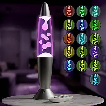13.5 Inch LED Liquid Motion Lamp for Adults, 17 Color Changing