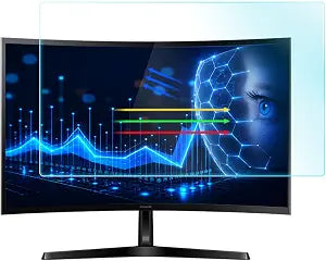 24" Anti Blue Light Anti Glare Screen Protector for Dell/HP/Acer/ViewSonic/ASUS/Aoc/Samsung/Sceptre/LG/PHILIPS/Amazon 24" 16:9 Standard/Curved Monitor &Touchscreen, Eyes Care (20.94" x 11.77" /W x H)