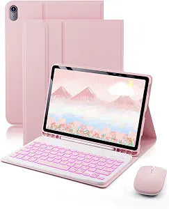 Case Keyboard for iPad 11-inch A16 11th / 10th Generation - 7 Color Backlit