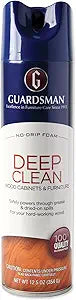 Guardsman Deep Cleaning Wood Cleaner for Cabinets, Furniture, Tables, and Other Wood Surfaces, Aerosol Spray, 12.5 Ounces