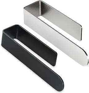 Taozun Towel Holder Towel Bar - Black Face Towel Holder Self Adhesive Towel Ring for Bathroom, Stainless Steel