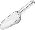 Plastic ice scoop for freezer,ice maker scoop,ice scoopers for ice bucket,Polycarbonate Utility Ice Scoop,12 Oz,Clear,Ergonomic Handle, Applicable to:Ice Maker,Ice Cream,Pets Food,Coffee Beans(1 pcs)M