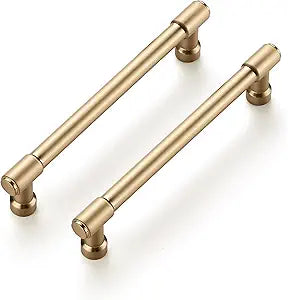 Ravinte Champagne Bronze Kitchen Pulls Cabinet Handles 5 Inch 10 Pack