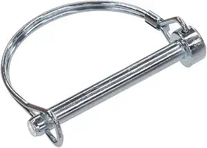 Hillman Zinc-Plated Steel Round Wire Lock Clevis Pins, 1/4 x 2 in, 4 Pk