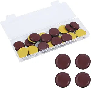 MY MIRONEY 20PCS 1" Round Self-Adhesive Chair Sliders