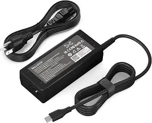Replacement 65W USB C Laptop Charger Compatible with HP Chromebook and All 65W USB Type C Power Adapter