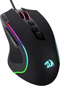 Redragon M612 Wired RGB Optical Gaming Mouse 8000 DPI Remapping Keys