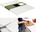 Silicone Mat for Kitchen Counter with Edge Protection -28"x20"(Translucent)