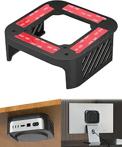 2024 Mac Mini M4 Mount - Under Desk & Wall, 3D Printed Monitor Stand