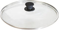 Lodge Round Glass Lid, Tempered Glass with Silicone Knob, 12 Inches