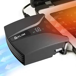 Tempest Laptop Cooler with Vacuum Fan, Rapid Cooling, Temperature Detection