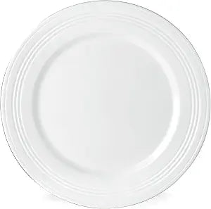 Lenox Tin Can Alley 4-Degree Dinner Plate, White -