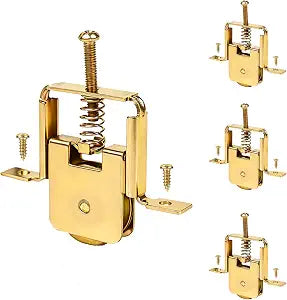 RUKANG 4Pcs All Metal Sliding Screen Door Roller, Replacement for B691 B695