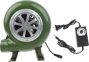 BBQ Blower Blacksmith Forge Fan 80W 100-220V Speed Adjustable Outdoor Heating