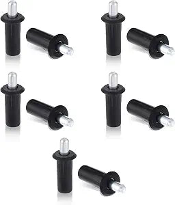10Pcs Cabinet Door Repair Pins Damper Replacement Repair Pins Spring Loaded Pins Metal Furniture Fittings Connector Telescopic Pins