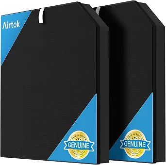 Airtok Air Purifier AP3001 Washable Replacement Filters, High-Efficiency Activated Carbon, 2 Pack