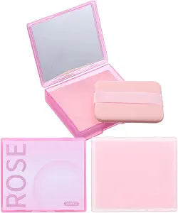 Oil Blotting Sheets for Face 500 PCS, Blotting Papers for Face with Mirror & Puff