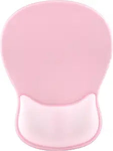 Ergonomic Mouse Pad with Wrist Rest - Gel Wrist Support Mousepad with Non-Slip PU Base for Computer, Laptop, Office & Home
