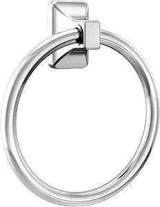 Moen Donnor Collection Chrome 6.25-Inch Diameter Wall Mount Contemporary Bathroom Hand-Towel Ring, P5860