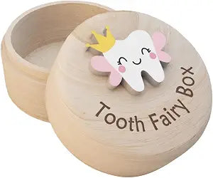 Tooth Fairy Box,3D Tooth Box Keepsake Holder for Lost Tooth