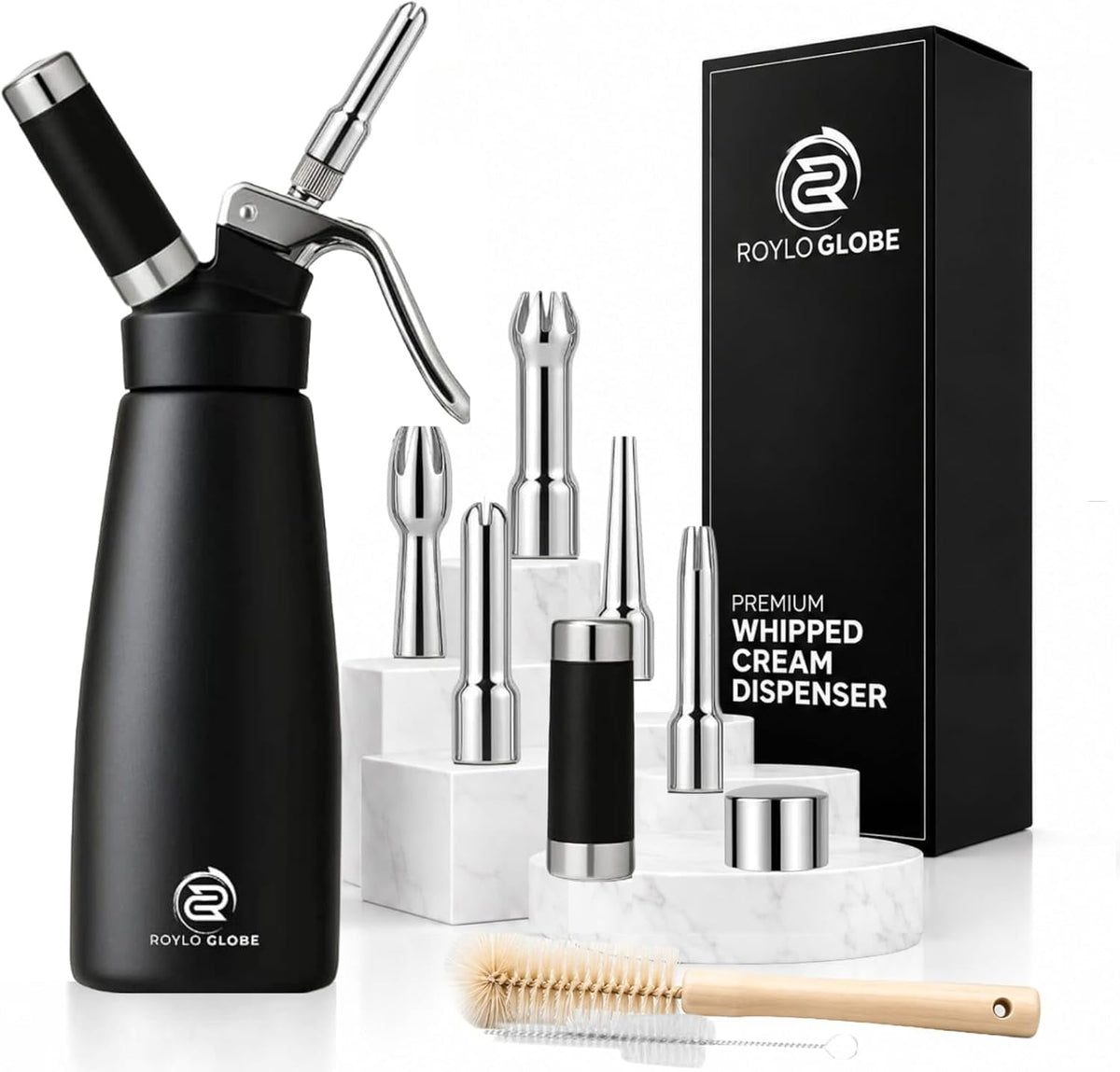Professional 500 ml Aluminum Whipped Cream Dispenser