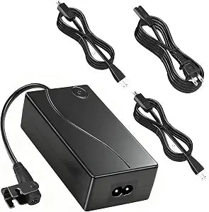 Adjustable Bed Base Power Supply Adapter,Electric Bed Replacement Power Cord Kit,Two Cables with Opposite Polarity Compatible for Ergo,Sealy Ease and Serta New Generation Electric Bed