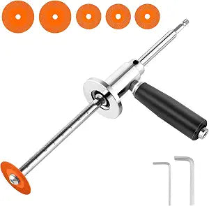 Inside Pipe Cutter for PVC Pipe with 5 Diamond Wheels, Internal Pipe Cutter