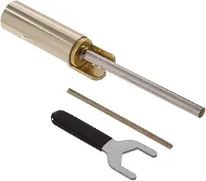 Hardware Essentials 852622 Hardware Essentials Satin Brass Hinge Pin Door Closer, 1 Count (Pack of 1)